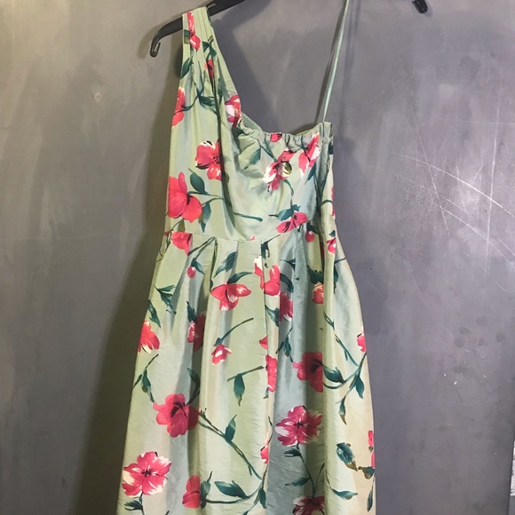 Floral one shoulder dress - Picture 1 of 2